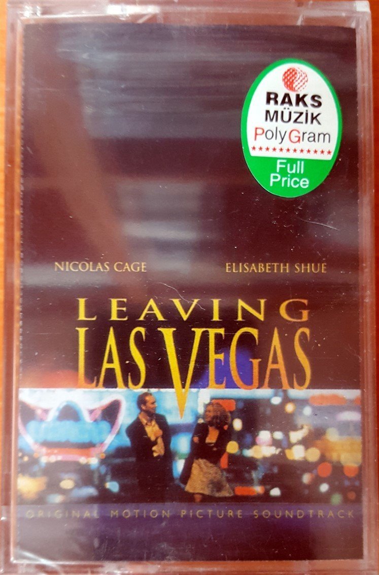 LEAVING LAS VEGAS - SOUNDTRACK (1996) RAKS CASSETTE MADE IN TURKEY ''NEW''