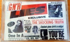 GUNS 'N' ROSES - G N 'R LIES (1994) RAKS CASSETTE MADE IN TURKEY ''NEW''