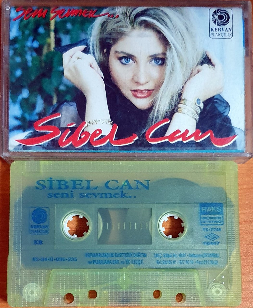 SİBEL CAN - SENİ SEVMEK (1992) - KASET KERVAN 2.EL