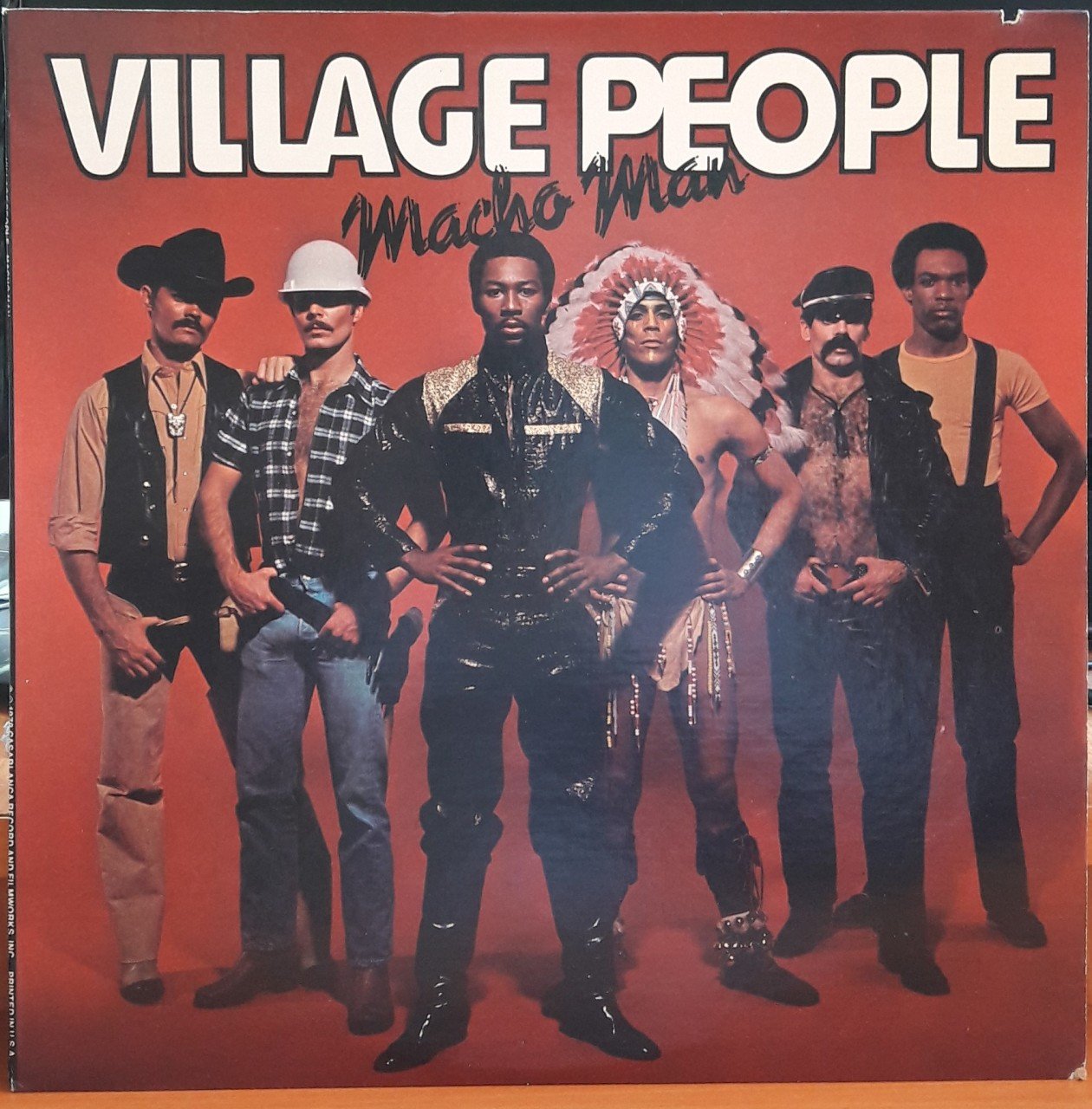 VILLAGE PEOPLE - MACHO MAN (1978) - PLAK 2.EL