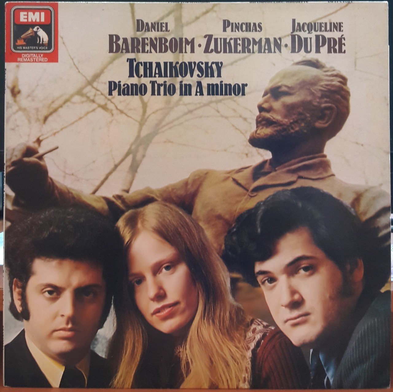 TCHAIKOVSKY: PIANO TRIO, DANIEL BARENBOIM, PINCHAS ZUKERMAN, JACQUELINE DU PRÉ - PLAK 2.EL