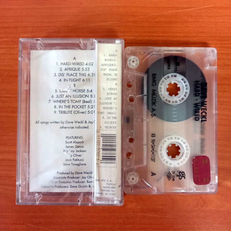 DAVE WECKL - HARD-WIRED (1996) - KASET 2.EL