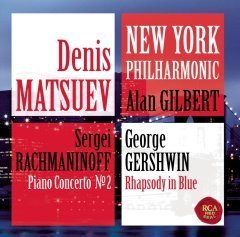 RACHMANINOFF PIANO CONCERTO NO2 / GERSHWIN RHAPSODY IN BLUE - DENIS MATSUEV - CD 2013 SIFIR
