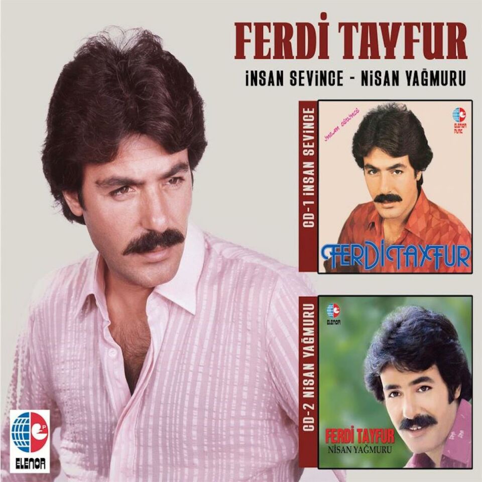 FERDİ TAYFUR - İNSAN SEVİNCE (1981) + NİSAN YAĞMURU (1980) - 2CD 2023 EDİSYON DIGIĞPACK SIFIR