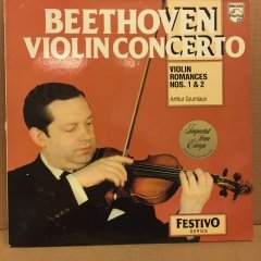 BEETHOVEN VIOLIN CONCERTO ARTHUR GRUMIAUX 2.EL PLAK