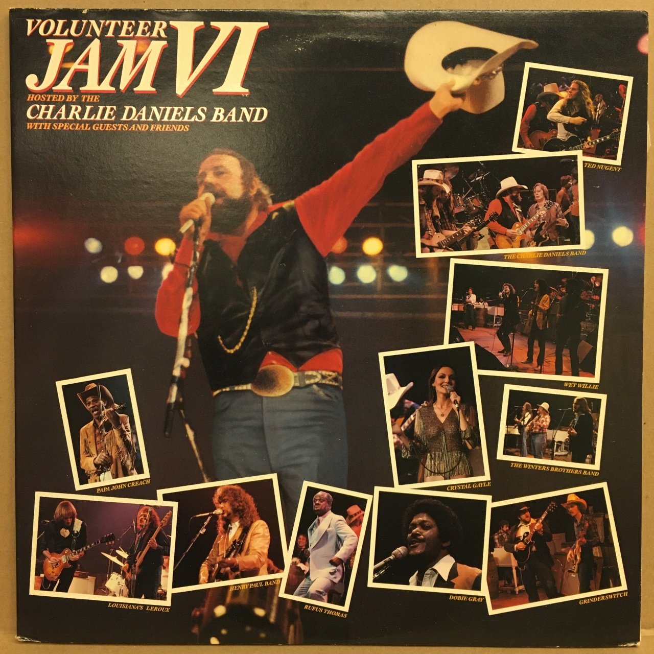 CHARLIE DANIELS BAND - VOLUNTEER JAM VI 1980 2.EL 2PLAK