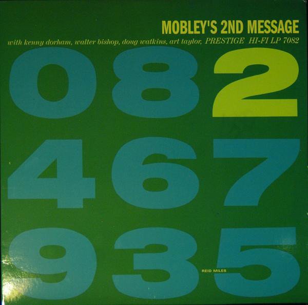 HANK MOBLEY - MOBLEY'S 2ND MESSAGE (1957) - PLAK SIFIR