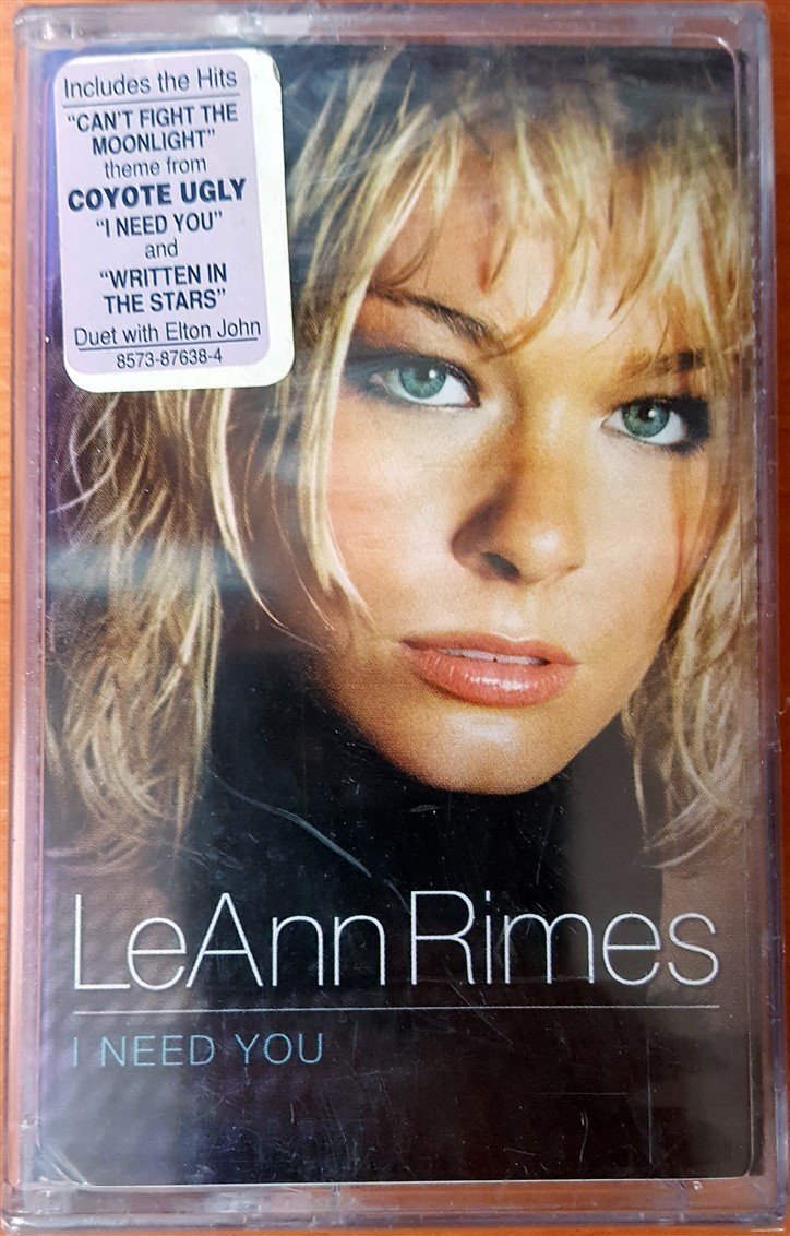 LEANN RIMES - I NEED YOU CASSETTE MADE IN TURKEY ''NEW''