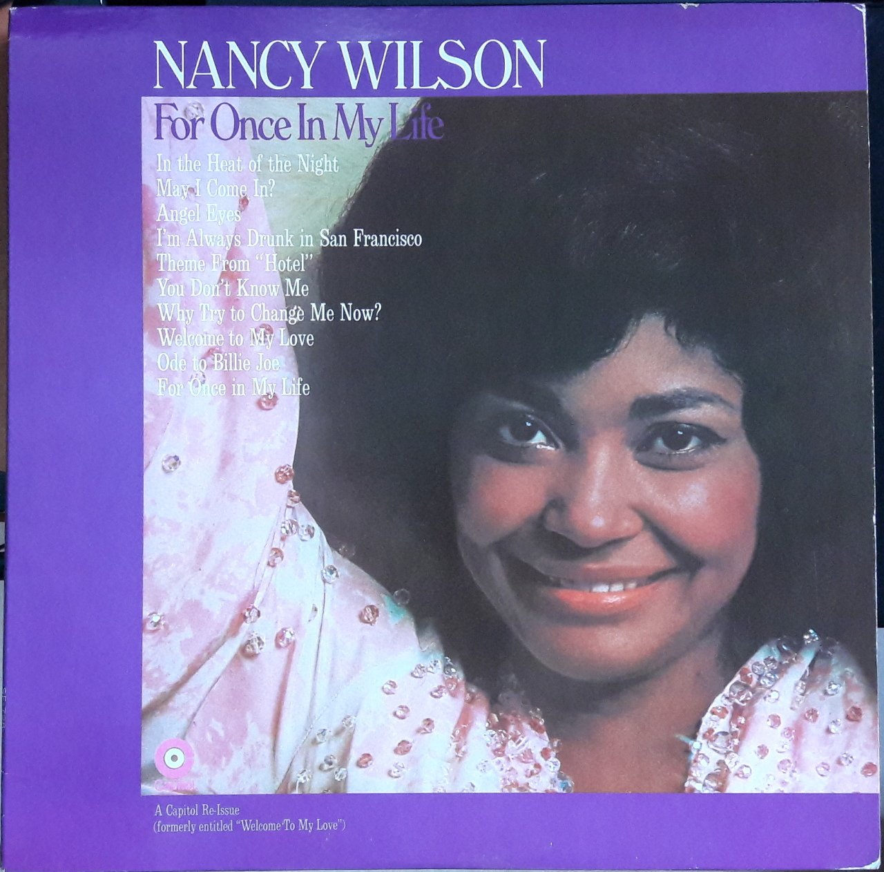 NANCY WILSON - FOR ONCE IN MY LIFE - 2.EL PLAK