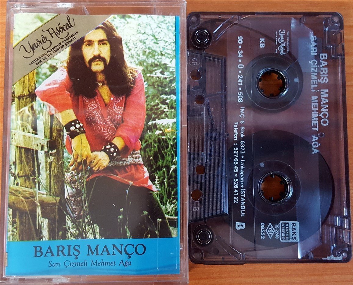 BARIŞ MANÇO - SARI ÇİZMELİ MEHMET AĞA KASET 2.EL