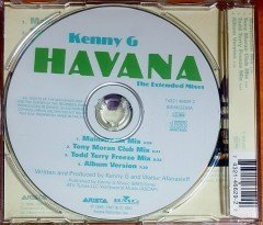 KENNY G - HAVANA [THE EXTENDED MIXES] (1997) ARISTA SINGLE CD 2.EL