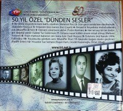 TRT 50. YIL ÖZEL / ARŞİV SERİSİ 251 / DÜNDEN SESLER (2014) CD 2.EL