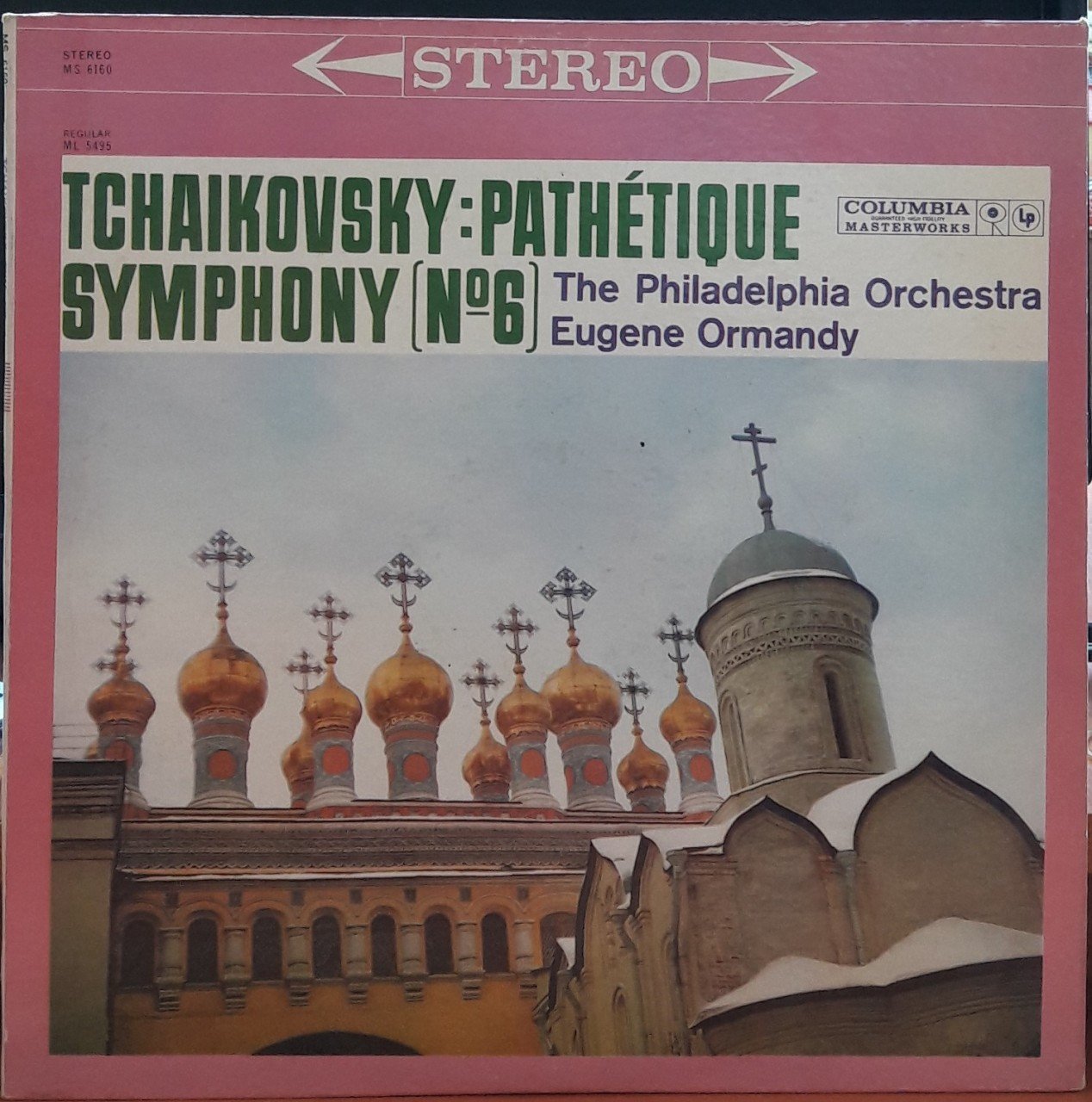 TCHAIKOVSKY: SYMPHONY NO.6, THE PHILADELPHIA ORCHESTRA, EUGENE ORMANDY - PLAK 2.EL