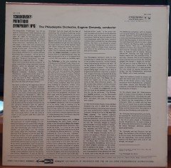 TCHAIKOVSKY: SYMPHONY NO.6, THE PHILADELPHIA ORCHESTRA, EUGENE ORMANDY - PLAK 2.EL