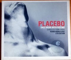 PLACEBO - ONE MORE WITH FEELING / SINGLES 1996-2004 + REMIX BONUS DISC LTD EDITION (2004) - 2CD 2.EL