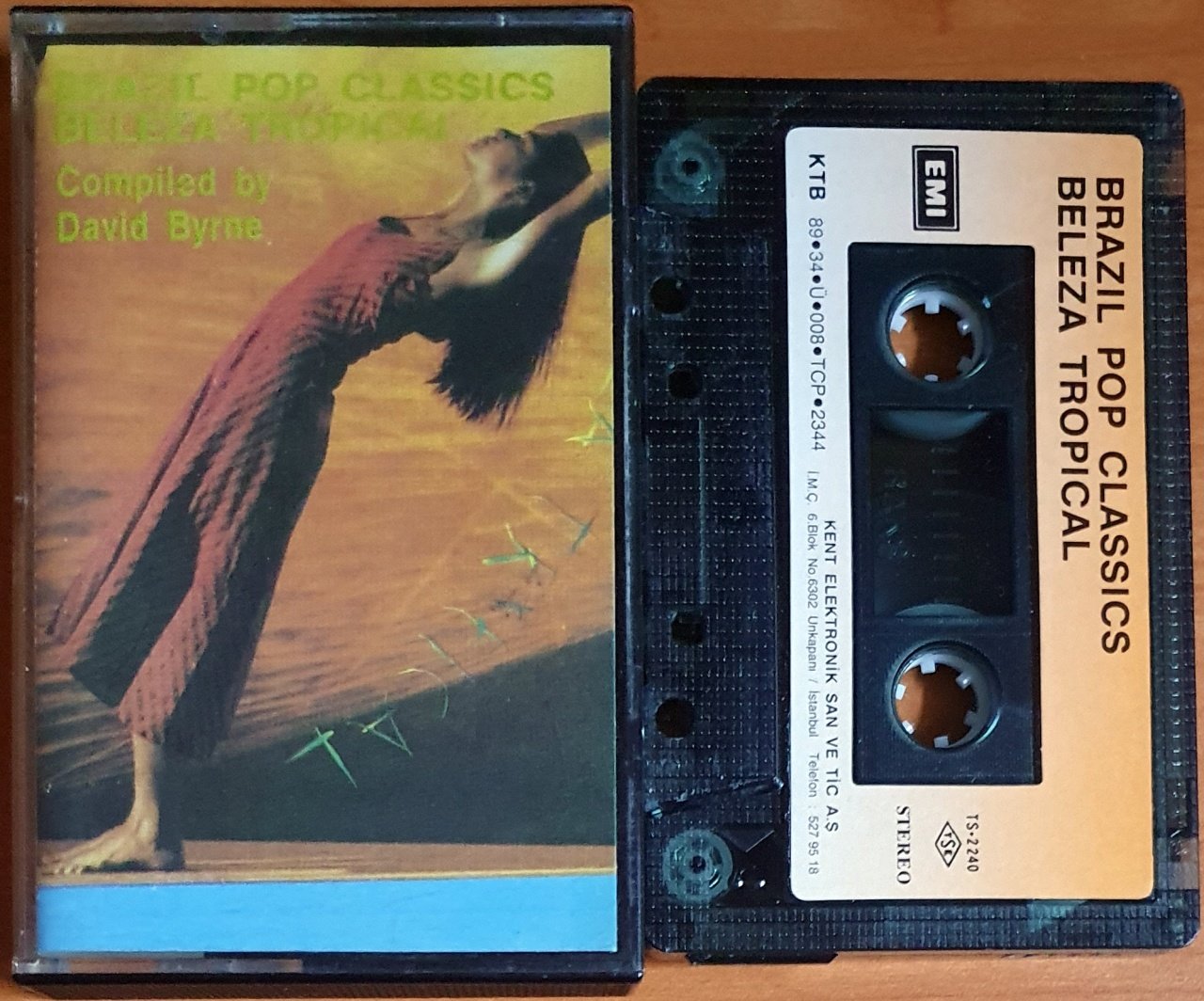 BRAZIL POP CLASSICS / BELEZE TROPICAL (1989) - KASET 2.EL