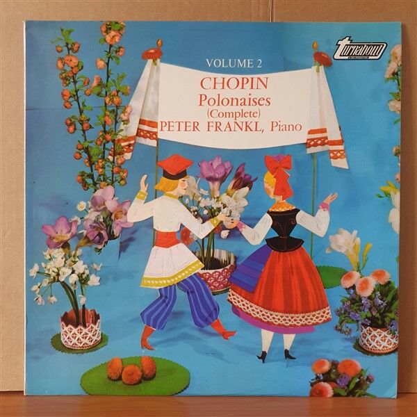 CHOPIN: POLONAISES [COMPLETE] VOLUME 2 / PETER FRANKL (1969) - LP 2.EL PLAK