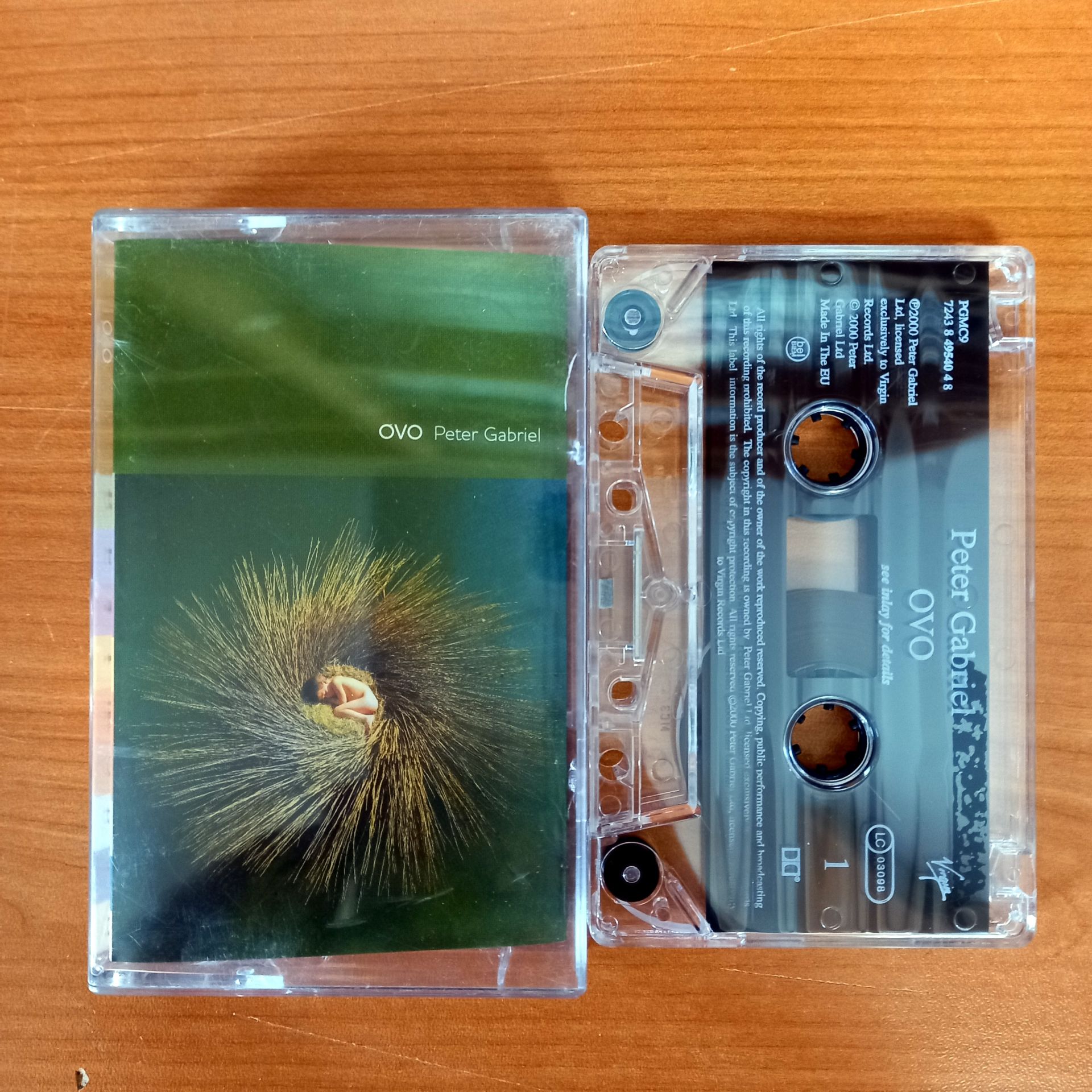 PETER GABRIEL - OVO (2000) - KASET MADE IN EU 2.EL