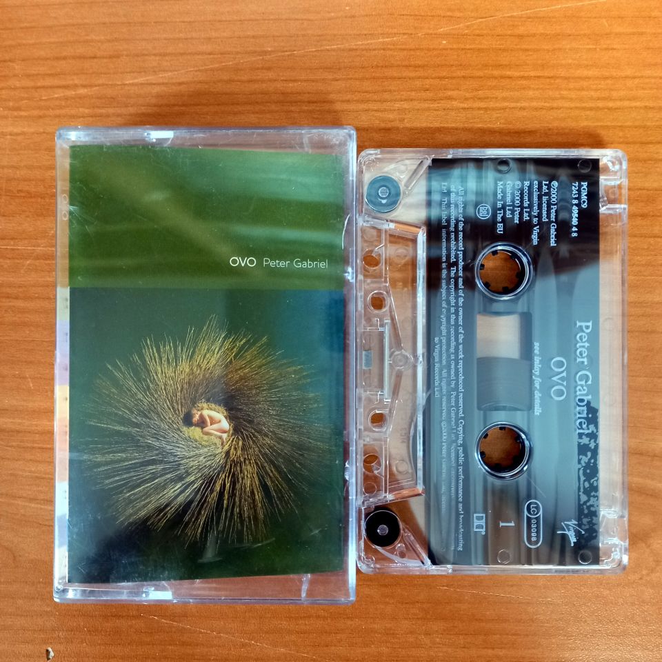 PETER GABRIEL - OVO (2000) - KASET MADE IN EU 2.EL