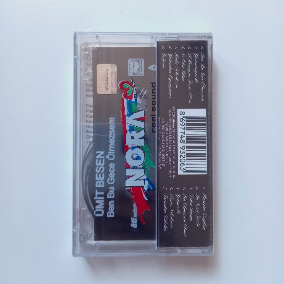 ÜMİT BESEN - BEN BU GECE ÖLMEZSEM (2006) - KASET SIFIR