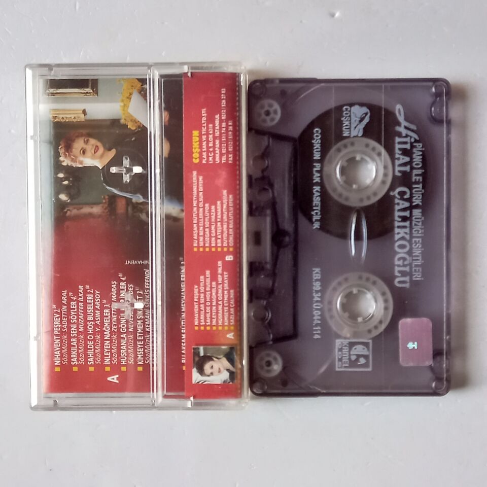 HİLAL ÇALIKOĞLU - PİYANO İLE TÜRK MÜZİĞİ ESİNTİLERİ (1999) - KASET 2.EL
