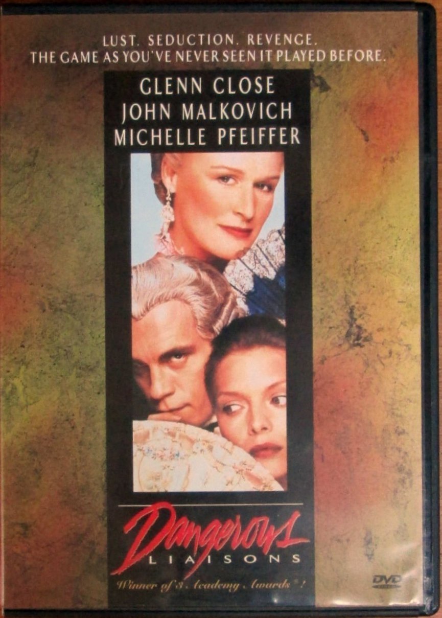 DANGEROUS LIAISONS - TEHLİKELİ İLİŞKİLER - GLEN CLOSE - JOHN MALKOVICH - MICHELLE PFEIFFER - UMA THURMAN - STEPHEN FREARS - DVD SIFIR