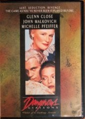 DANGEROUS LIAISONS - TEHLİKELİ İLİŞKİLER - GLEN CLOSE - JOHN MALKOVICH - MICHELLE PFEIFFER - UMA THURMAN - STEPHEN FREARS - DVD SIFIR