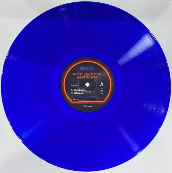 RED HOT CHILI PEPPERS - UNLIMITED LOVE (2022) - 2LP BLUE COLOURED EDITION SIFIR PLAK