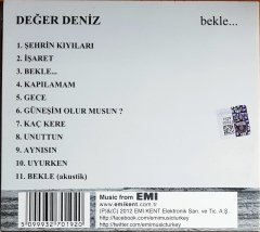 DEĞER DENİZ - BEKLE (2012) EMI CD 2.EL