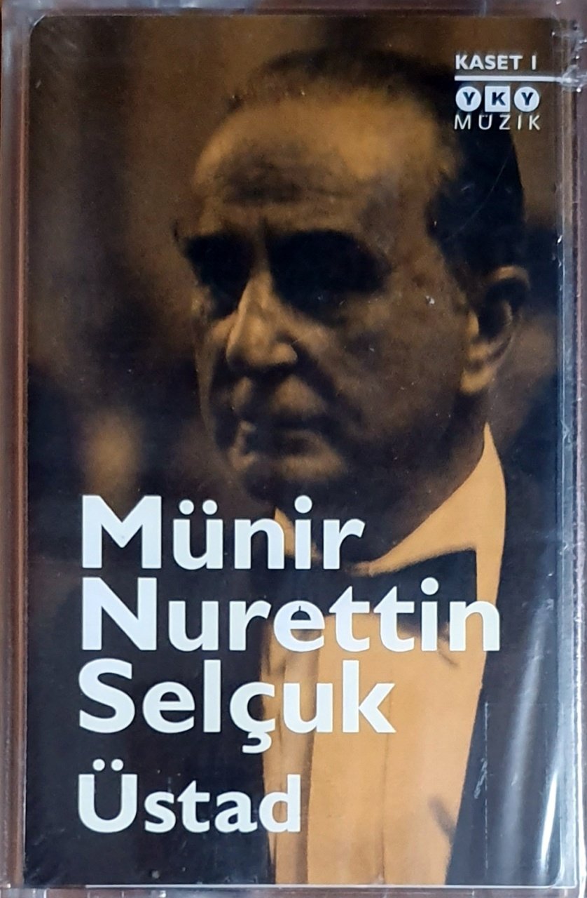 MÜNİR NURETTİN SELÇUK - ÜSTAD / KASET 1 (1999) - KASET YKY MÜZİK SIFIR