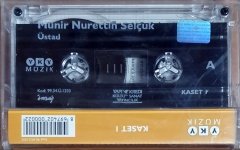 MÜNİR NURETTİN SELÇUK - ÜSTAD / KASET 1 (1999) - KASET YKY MÜZİK SIFIR