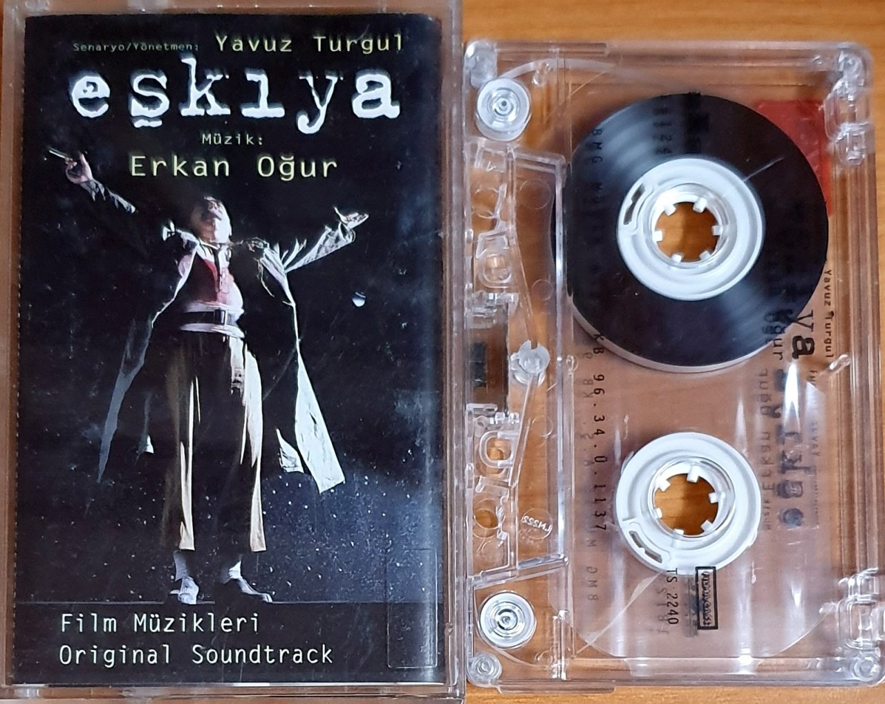 EŞKIYA SOUNDTRACK / ERKAN OĞUR (1996) - KASET BMG 2.EL