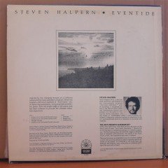 STEVEN HALPERN - EVENTIDE (1980) - LP 2.EL PLAK