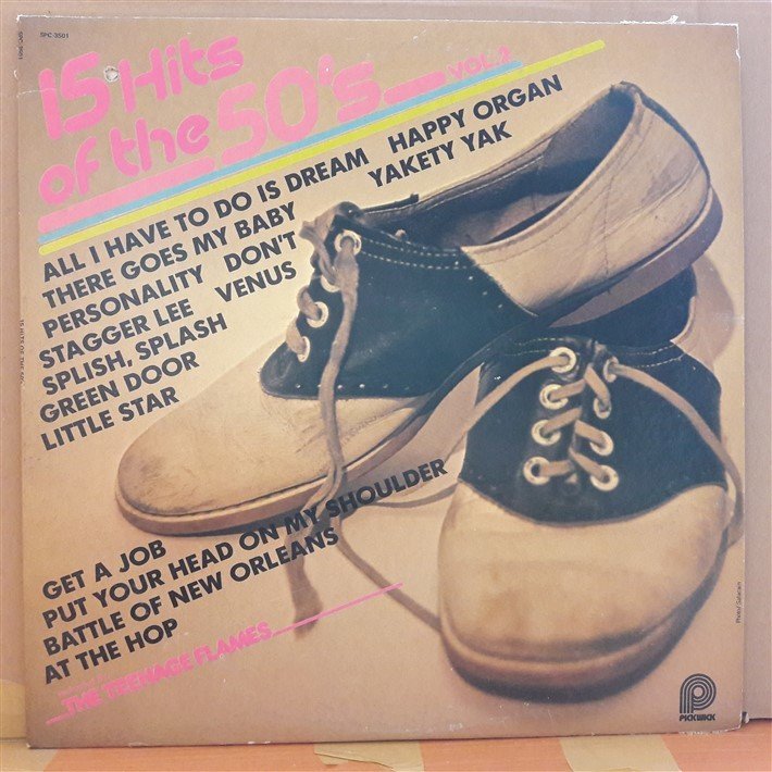 15 HITS OF THE 50's VOL.2 - PLAK 2.EL