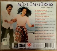 MÜSLÜM GÜRSES - TANRI İSTEMEZSE (1982)  - CD 2020 BASIM SIFIR