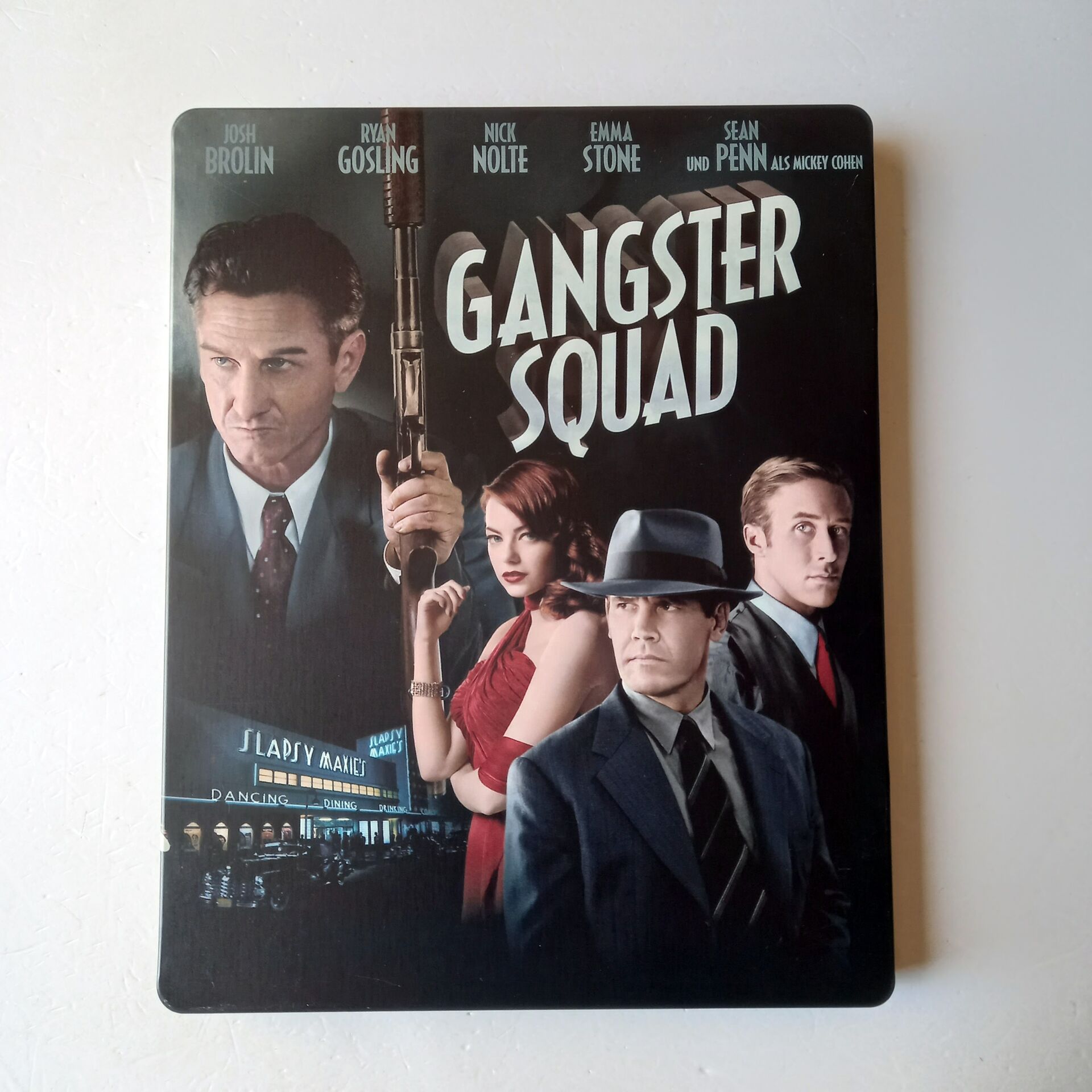 GANGSTER SQUAD - JOSH BROLIN, RYAN GOSLING, EMMA STONE - YÖN.: RUBEN FLEISCHER - BLU-RAY  STEELBOOK METAL KUTU 2.EL TÜRKÇE ALTYAZI YOKTUR