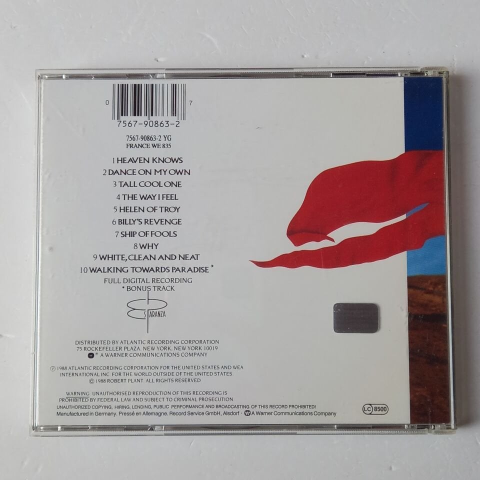 ROBERT PLANT – NOW AND ZEN (1988) - CD 2.EL