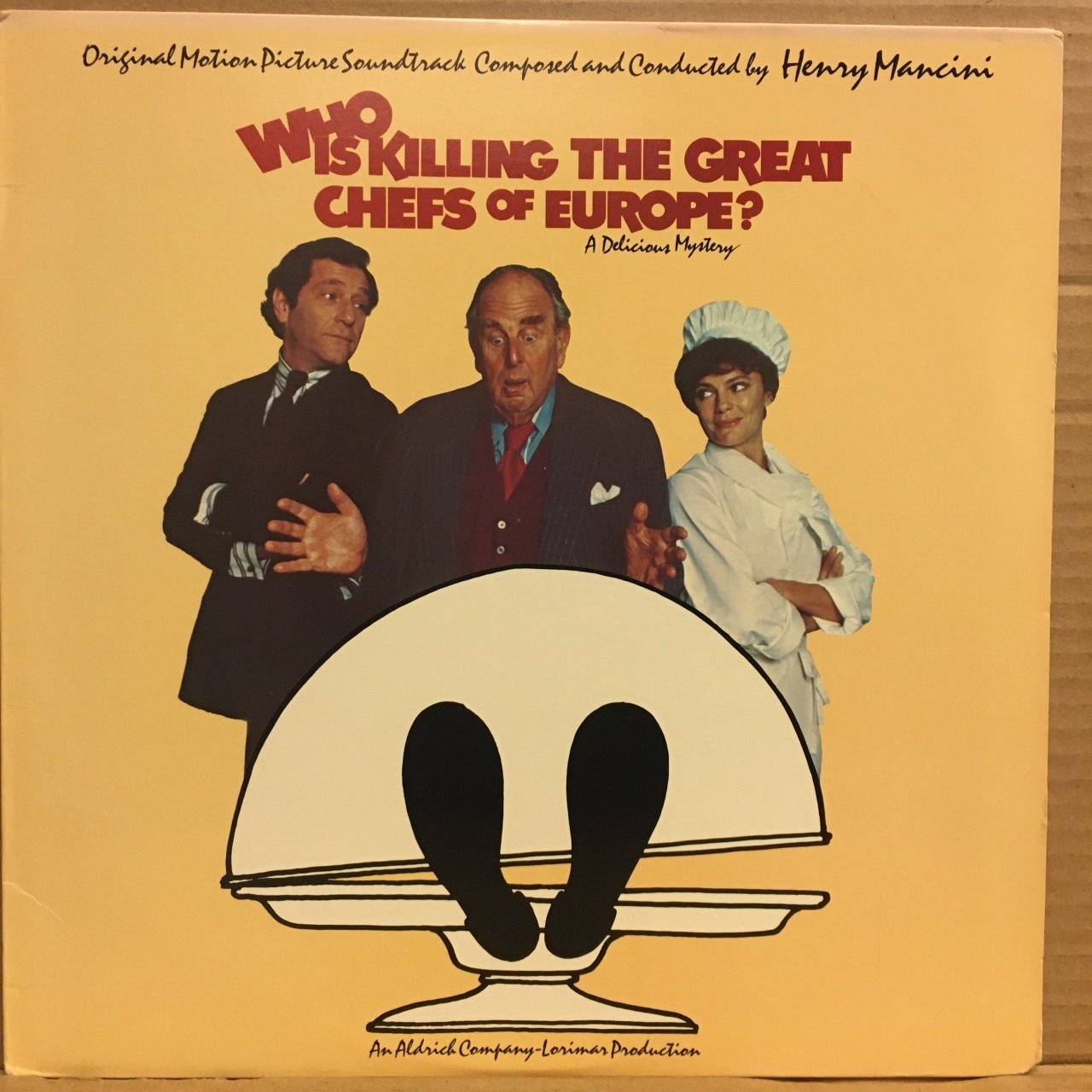 WHO IS KILLING THE GREAT CHEFS OF EUROPE - SOUNDTRACK / HENRY MANCINI (1978) - LP 2.EL PLAK