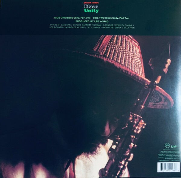 PHAROAH SANDERS - BLACK UNITY (1972) - LP 180GR 2023 EDITION GATEFOLD SIFIR PLAK