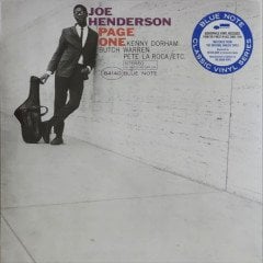 JOE HENDERSON - PAGE ONE (1963) - LP BLUE NOTE CLASSIC VINYL SERIES 180GR 2021 EDITION SIFIR PLAK