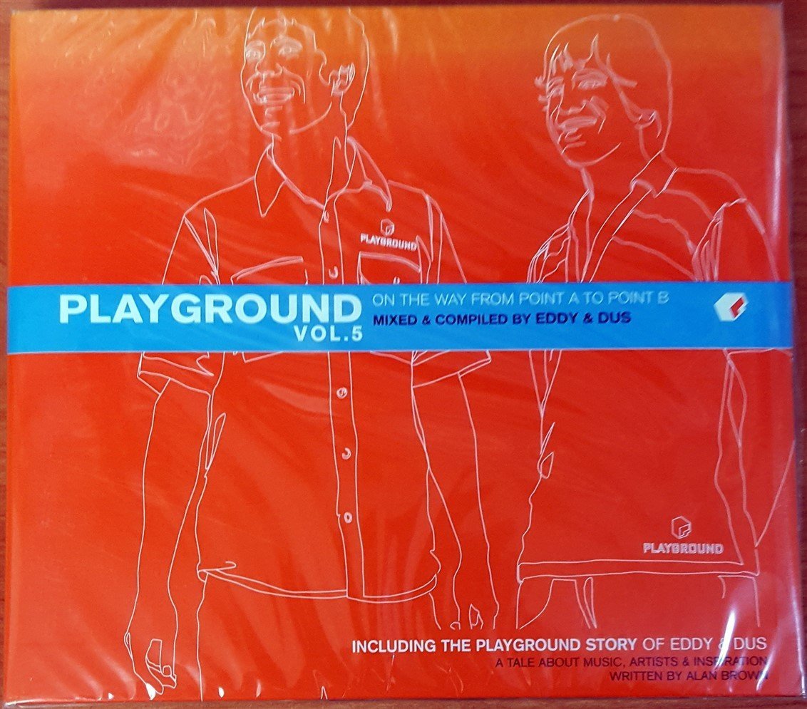 PLAYGROUND VOL.5 / MIXED & COMPILED BY EDDY & DUS (2002) ZIMPALA I:CUBE ALEXKID RJD2 CD SIFIR