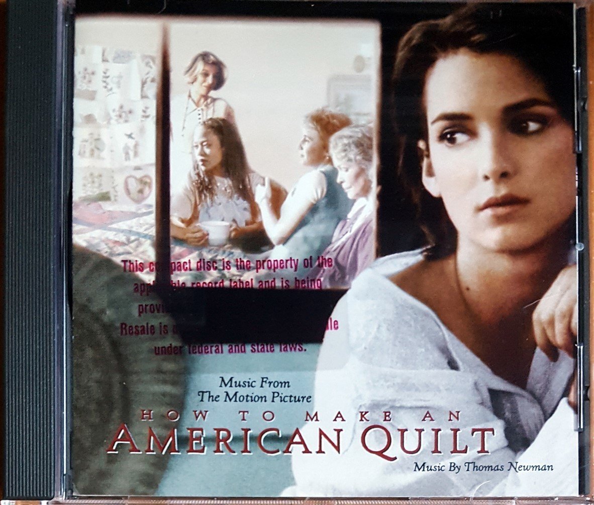 HOW TO MAKE AN AMERICAN QUILT SOUNDTRACK / THOMAS NEWMAN (1995) MCA SOUNDTRACKS PROMO CD 2.EL