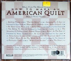 HOW TO MAKE AN AMERICAN QUILT SOUNDTRACK / THOMAS NEWMAN (1995) MCA SOUNDTRACKS PROMO CD 2.EL