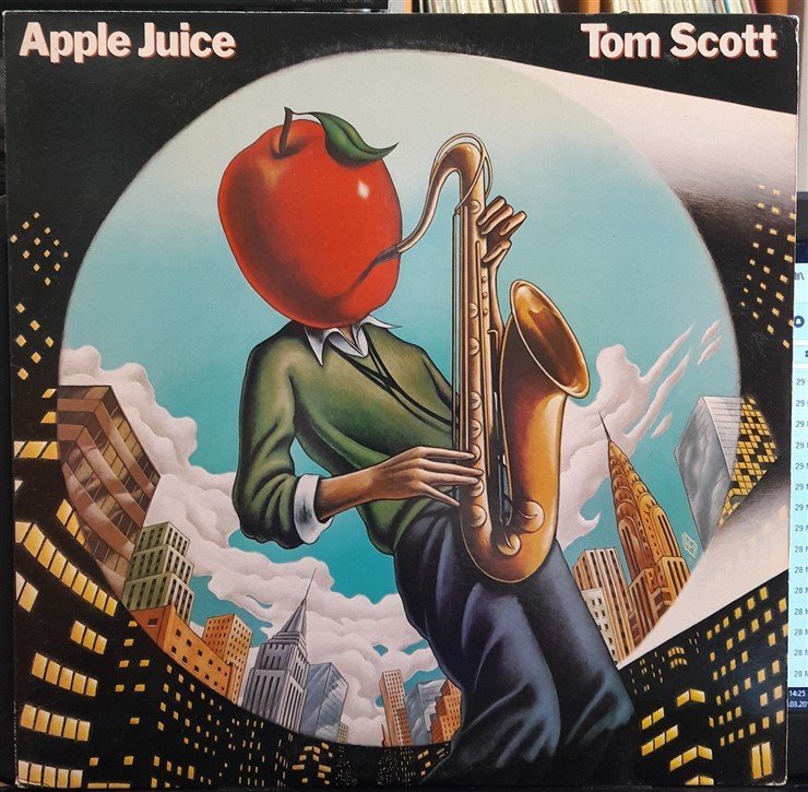 TOM SCOTT - APPLE JUICE (1981) - 2.EL PLAK