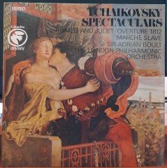 TCHAIKOVSKY: ROMEO AND JULIET, OVERTURE 1812, MARCHE SLAVE, THE LONDON PHILHARMONIC ORCHESTRA, ADRIAN BOULT - PLAK 2.EL