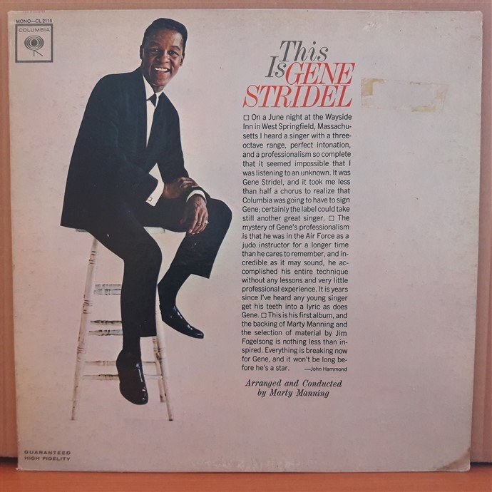 THIS IS GENE STRIDEL - LP 2.EL PLAK