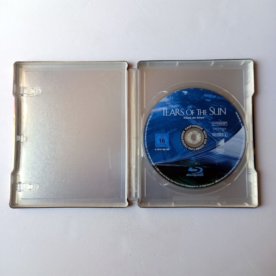 TRANEN DER SONNE / TEARS OF THE SUN - BRUCE WILLIS, COLE HAUSER - YÖN.: ANTOINE FUQUA - BLU-RAY  STEELBOOK METAL KUTU 2.EL