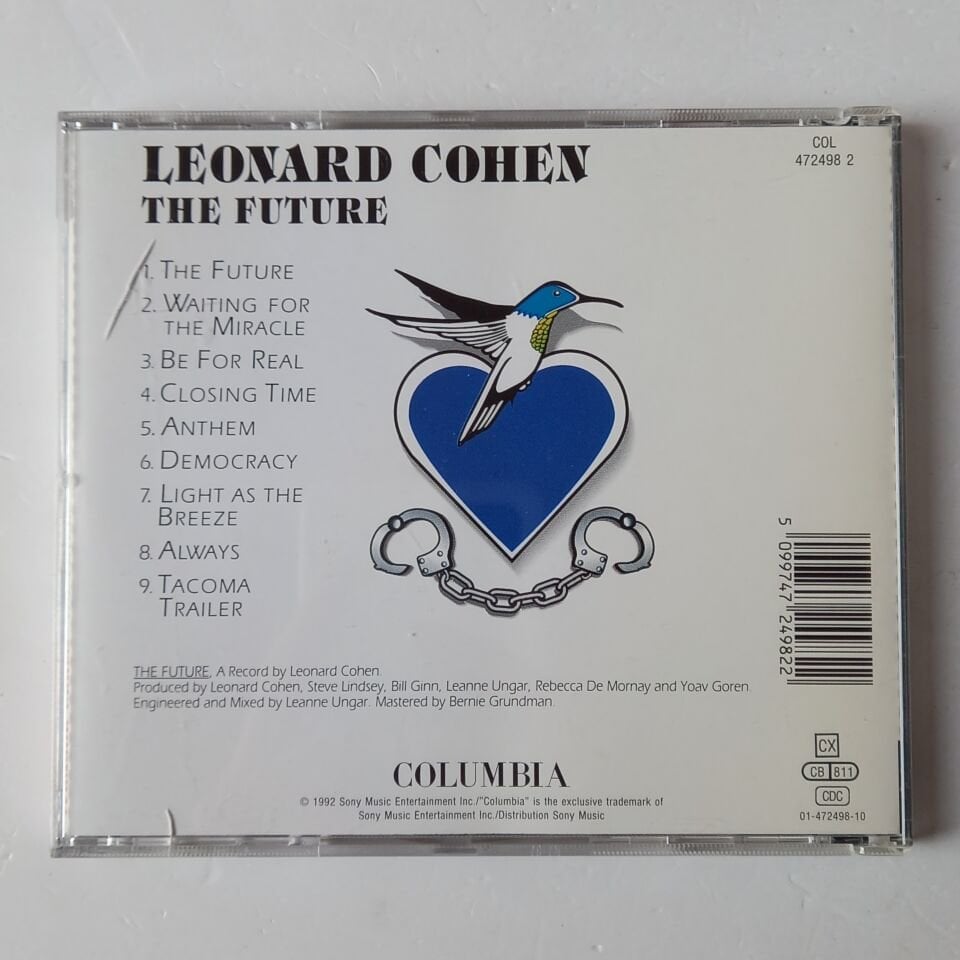 LEONARD COHEN – THE FUTURE (1992) - CD 2.EL