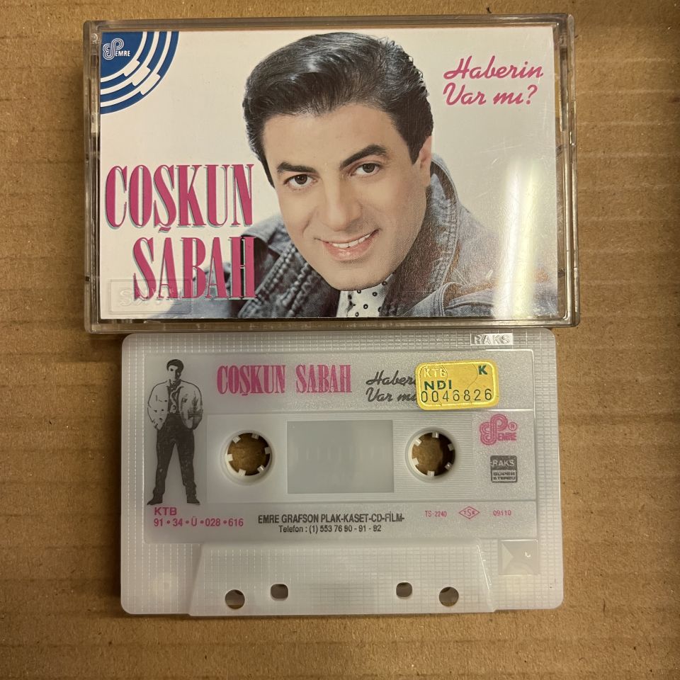 COŞKUN SABAH - HABERİN VAR MI? (1991) - KASET 2.EL