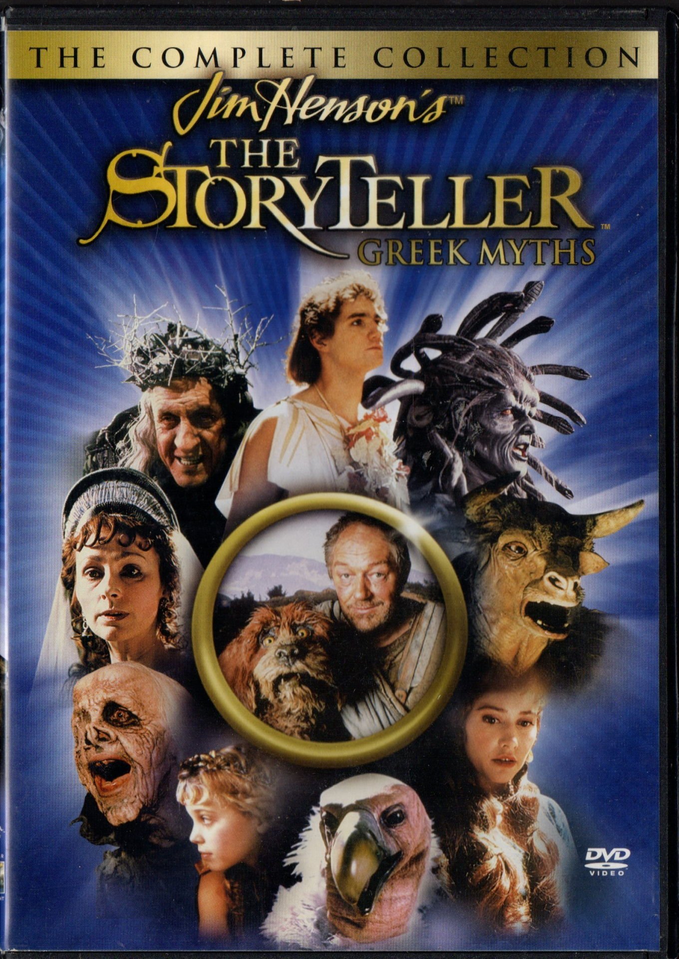 JIM HENSON'S THE STORYTELLER / GREEK MYTHS - DVD 2.EL 1. BÖLGE TÜRKÇE ALTYAZI YOKTUR